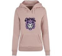 Women's hooded sweatshirt Miss Tee Always On Fire Pink XS