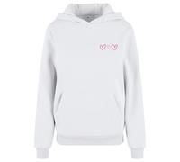 Women's hooded sweatshirt Miss Tee Always Trust Your Heart Blanc 5XL