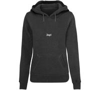 Women's hooded sweatshirt Miss Tee Angel Wings Marron M