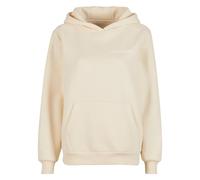 Miss Tee Back Around Fluffy Hoodie Beige XS Woman