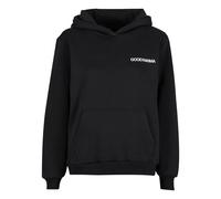 Miss Tee Back Around Fluffy Hoodie Black 2XL Women