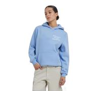 Women's hooded sweatshirt Miss Tee Dreams Over Reality Bleu M