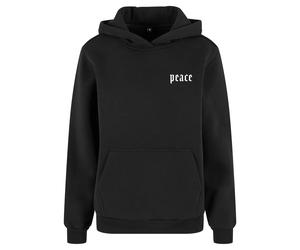 Women's hooded sweatshirt Miss Tee Girls Peace Hand Noir S