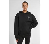 Women's hooded sweatshirt Miss Tee Give A Damn Noir XS