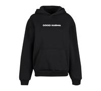 Women's hooded sweatshirt Miss Tee Karma Butterfly Noir 4XL