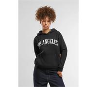 Women's hooded sweatshirt Miss Tee Los Angeles Noir XL