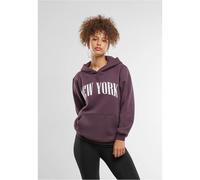 Women's hooded sweatshirt Miss Tee New York Violet 2XL