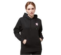 Women's hooded sweatshirt Miss Tee Self Love Club Noir XS