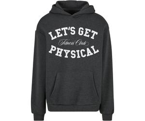 Women's hooded sweatshirt Mister Tee Get Physical Fluffy Noir XL