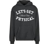Women's hooded sweatshirt Mister Tee Get Physical Fluffy Noir XS