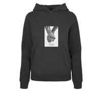 Women's hooded sweatshirt Mister Tee Trust 2.0 New Basic Noir S