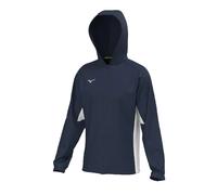 Women's hooded sweatshirt Mizuno RB Micro Bleu XL