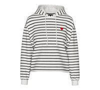 Pieces Chilli Stripes Hoodie White S Woman