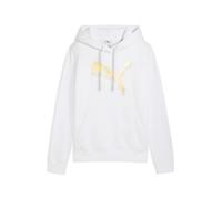 Women's hooded sweatshirt Puma Ess Metallic Fl Blanc XL