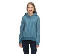 Women's hooded sweatshirt Ragwear Anwen Turquoise XL