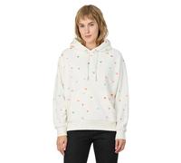 Women's hooded sweatshirt Ragwear Pirita Hearts Blanc S