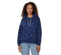 Women's hooded sweatshirt Ragwear Pirita Hearts Bleu S