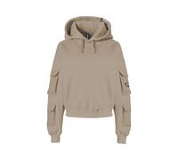 Women's hooded sweatshirt Rehall Cargi-R Beige M