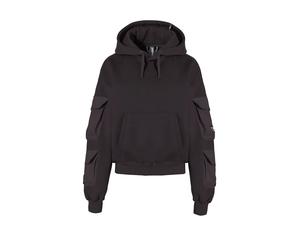 Women's hooded sweatshirt Rehall Cargi-R Noir M