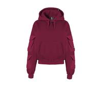 Women's hooded sweatshirt Rehall Cargi-R Rouge XS