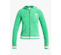 Roxy X Juicy Couture - Women Green Zip-Up Hoodie