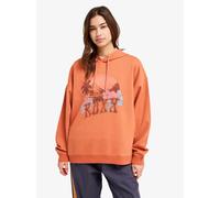 Roxy Lineup Oversized - Women Orange Oversized Hoodie