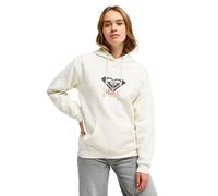 Women's hooded sweatshirt Roxy Surf Stoked Brushed ART Blanc M