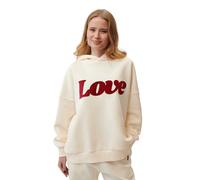 Women's hooded sweatshirt She is Sunday Love Blanc M