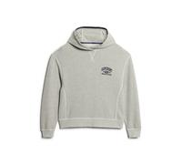 Women's hooded sweatshirt Superdry Athletic Essentials Gris L