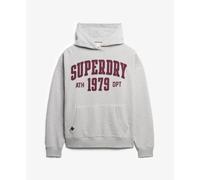 Women's hooded sweatshirt Superdry Athletic Essentials Gris S