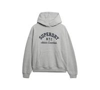 Superdry Athletic Essentials Relaxed Fit Hoodie Grey M Woman