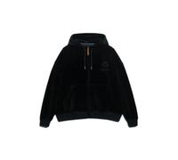 Superdry Country Club Velour Full Zip Sweatshirt Black L Woman