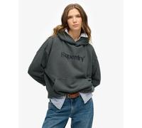 Women's hooded sweatshirt Superdry Emb Core Bleu S