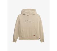 Women's hooded sweatshirt Superdry Emb Core Gris XS