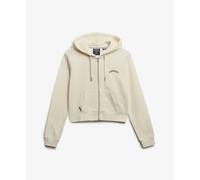 Women's hooded sweatshirt Superdry Essential Blanc L