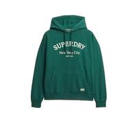 Women's hooded sweatshirt Superdry Luxe Casual Emb Relaxed Vert L