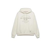 Women's hooded sweatshirt Superdry Luxe Casual Relaxed Bleu S