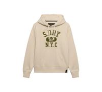 Women's hooded sweatshirt Superdry Prep Chenille Beige L
