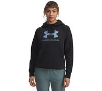Under Armour Rival Fleece Shimmer Hoodie Black L Woman