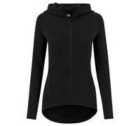 Urban Classics – Women's Athletic Interlock Zip Hoodie – Black L