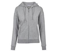 Women's hooded sweatshirt Urban Classic claic zip Gris 2XL