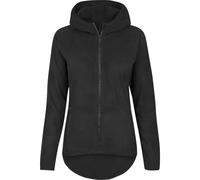 Urban Classics Women's Ladies Polar Fleece Zip Hoody Sweatshirt, Black, XS UK
