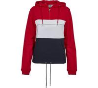 Women's hooded sweatshirt urban Classic sweat pull over Rouge S