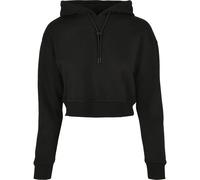 Women's hooded sweatshirt Urban Classics court terry- Large sizes Noir 4XL