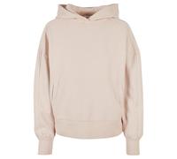 Women's hooded sweatshirt Urban Classics Heavy Terry Garment Dye GT Rose 5XL