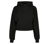 Women's hooded sweatshirt Urban Classics Organic Gathering Batwing Noir M