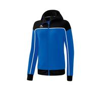 Erima Women's Change Training Jacket with Hood, New Royal/Black/White, 38