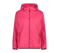 CMP - Woman Jacket Rain Fix Hood, Strawberry, M