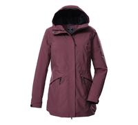Killtec KOW 19 WMN PRK 43307-000 Women's Outdoor Parka/Functional Parka with Hood Light Plum, 42