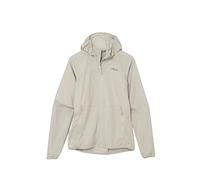 Women's hooded waterproof jacket Rab Windgather Blanc L